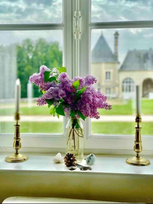 Charming Romantic Tower In Chateau Estate Ocquerre Екстер'єр фото
